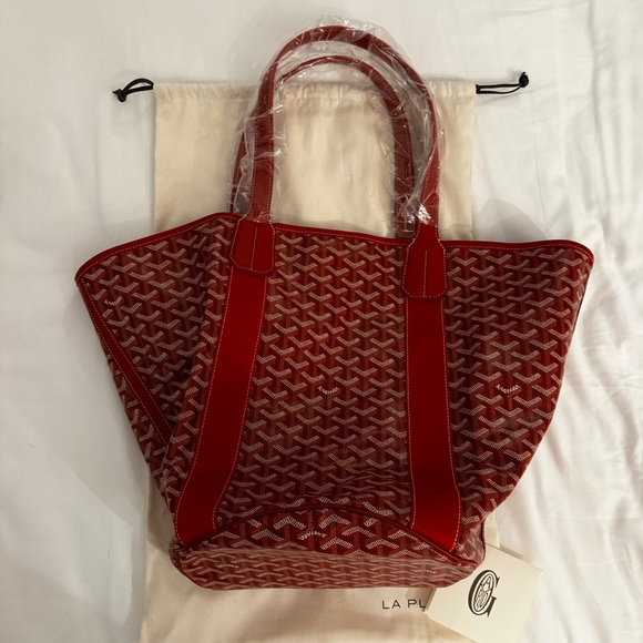 NWT RARE❤️GOYARD x EDEN ROCK❤️Limited Edition Belherra Goyardine Tote Towel Set - Picture 7 of 12